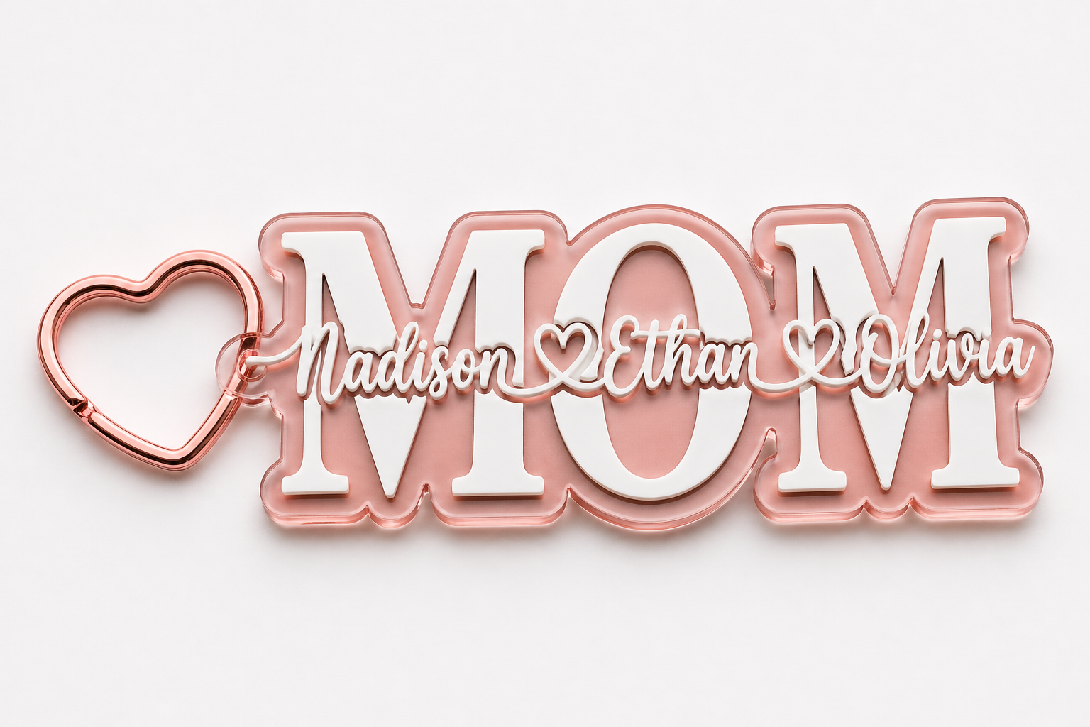 Mother’s Day Acrylic Keychain ￼