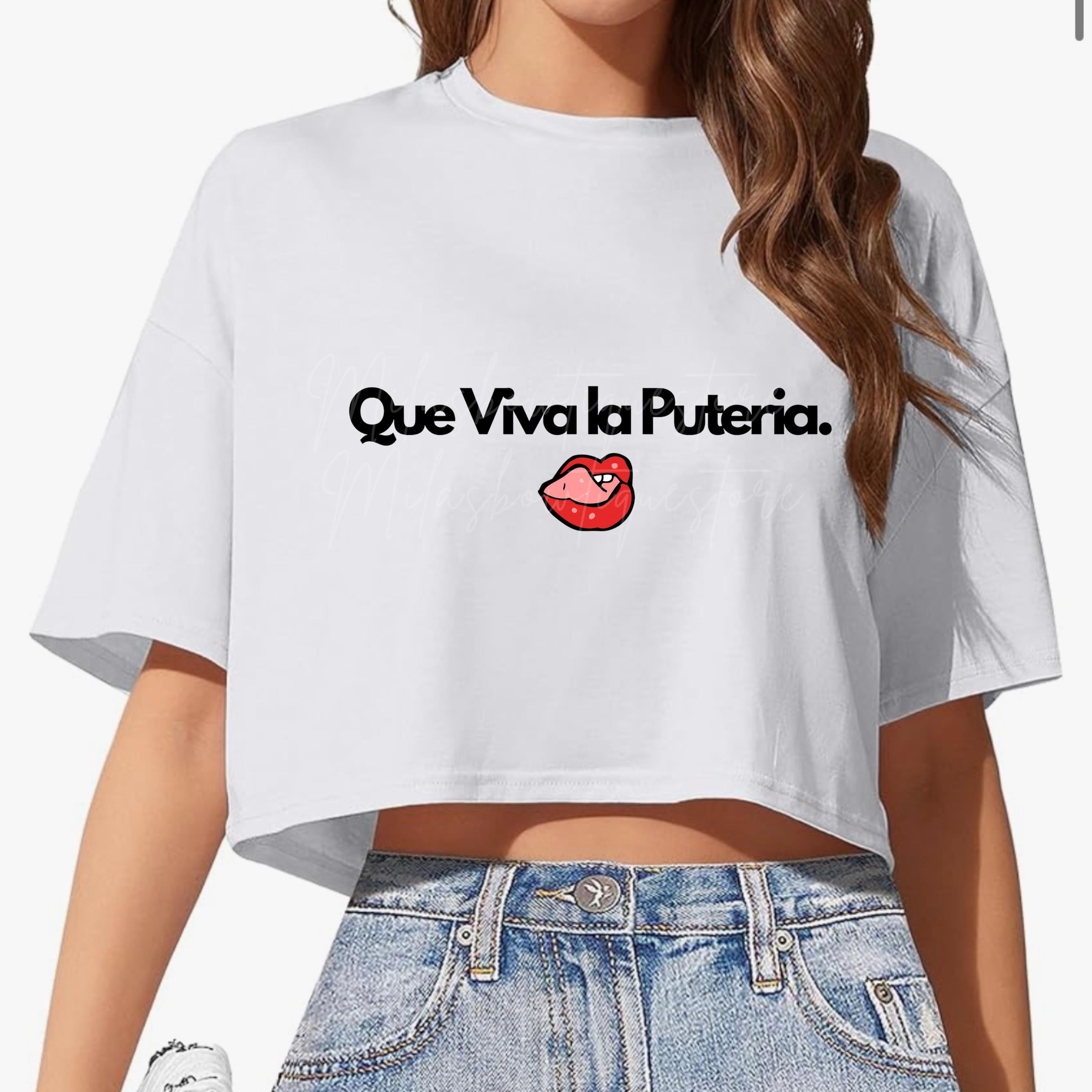 Que Viva La Puteria, Debi Tirar Mas Fotos, Graphic T-Shirt Latin Music Tee, Sweater Gift, Streetwear for Reggaeton Lovers