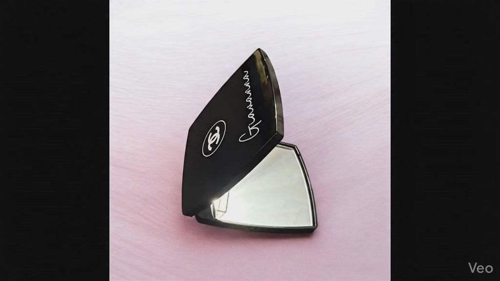Personalized Luxury Compact Mirror  Custom Engraved | Bridesmaid Gifts | Birthday Gifts | Elegant Keepsake